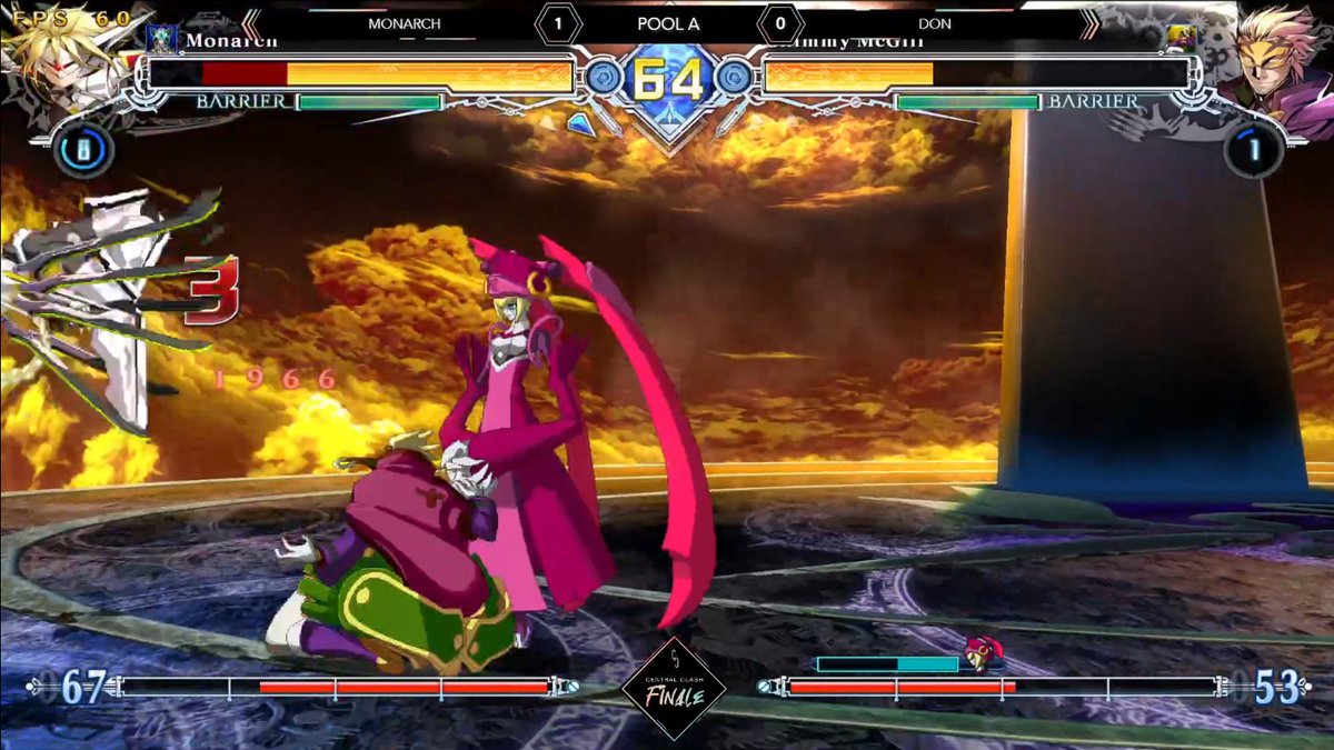 Chickzama's tweet photo. .@FFuntown's FINAL Central Clash is going on Live NOW!
Some of BBCF's strongest NA players are competing in this event!
Details in the next tweet! https://t.co/44QR4ouNhY
