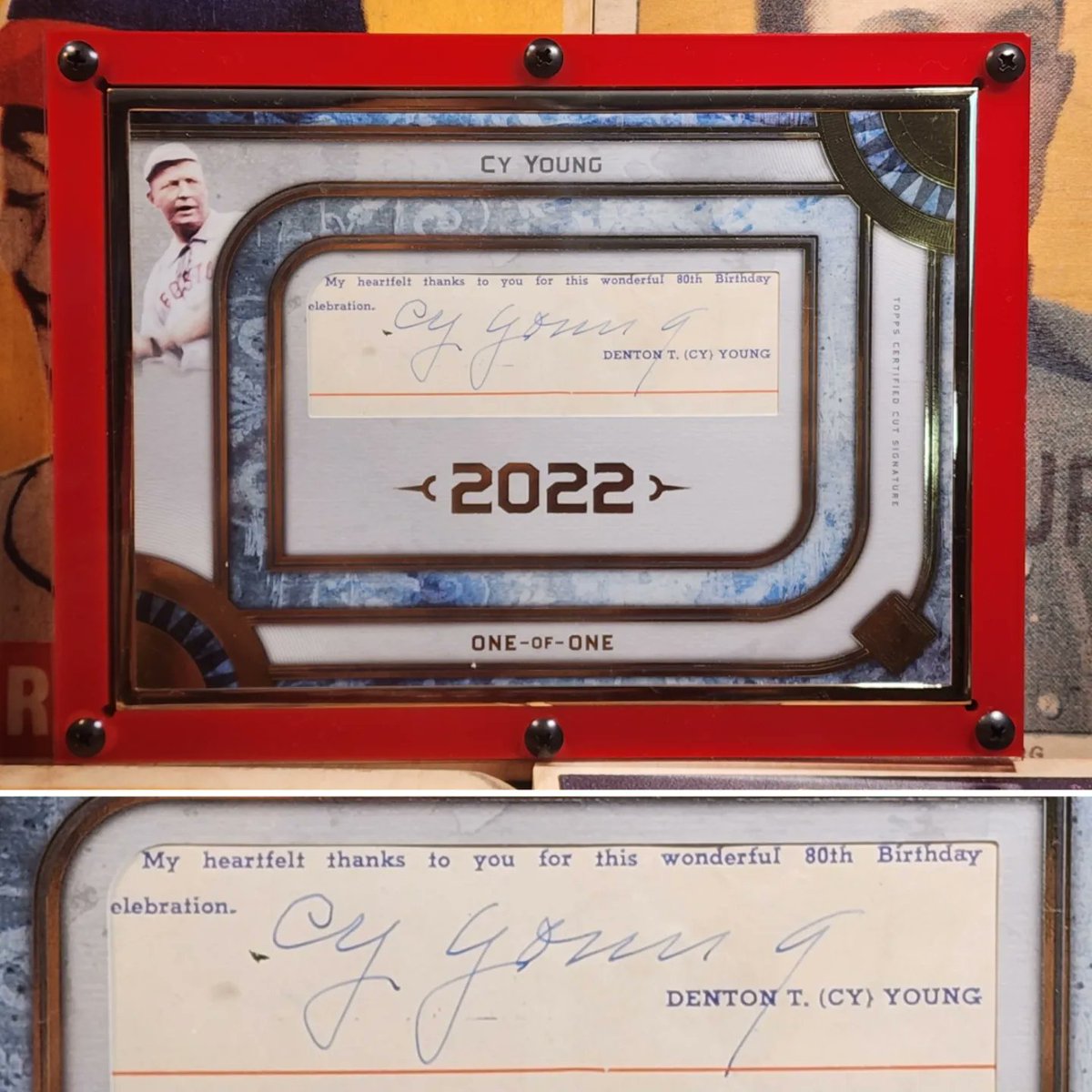 iconsportsUS's tweet photo. Some Saturday Random Vintage, All Available for Sale, Mostly New Inventory!
#jackierobinson #tycobb #cyyoung #williemays #robertoclemente #mickeymantle #sandykoufax #erniebanks #harmonkillebrew #hankaaron #christymathewson #naplajoie #joetinker #mordecaibrown #reggiejackson https://t.co/V8UTVGcltt