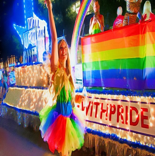 (Tonight Saturday 8.12) @AustinPride Parade 🌈🏳️‍🌈 DJ'n on the @Lexus Float! 'Staring at 8PM at the Texas State Capitol and proceeding down Congress Avenue towards the end at Ann Richards Bridge / Cesar Chavez Street' #Pride2023 #austinpride #pridefestival #ATX #texas #texaspride