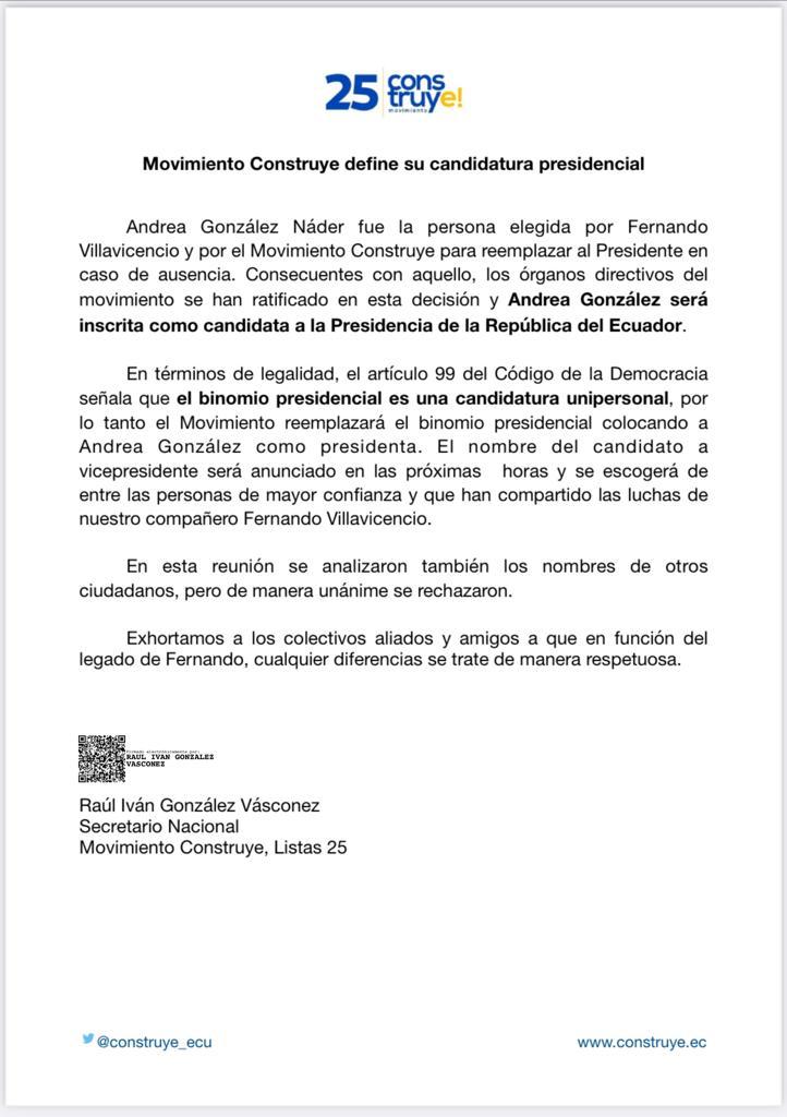 RAlvarezDelgado's tweet photo. Se jodido la mojigata!!
El indignado Ecuador a votar por #Andrea para en UNA SOLA VUELTA acaben las ansias de esos #HijosDePuta de cambiar la Constitución y perpetrarse en el poder, desdolarizar, anular los juicios de los prófugos y liberar el narcotrafico.
!Váyanse a la v3rg4! https://t.co/pgCFV8F0LT