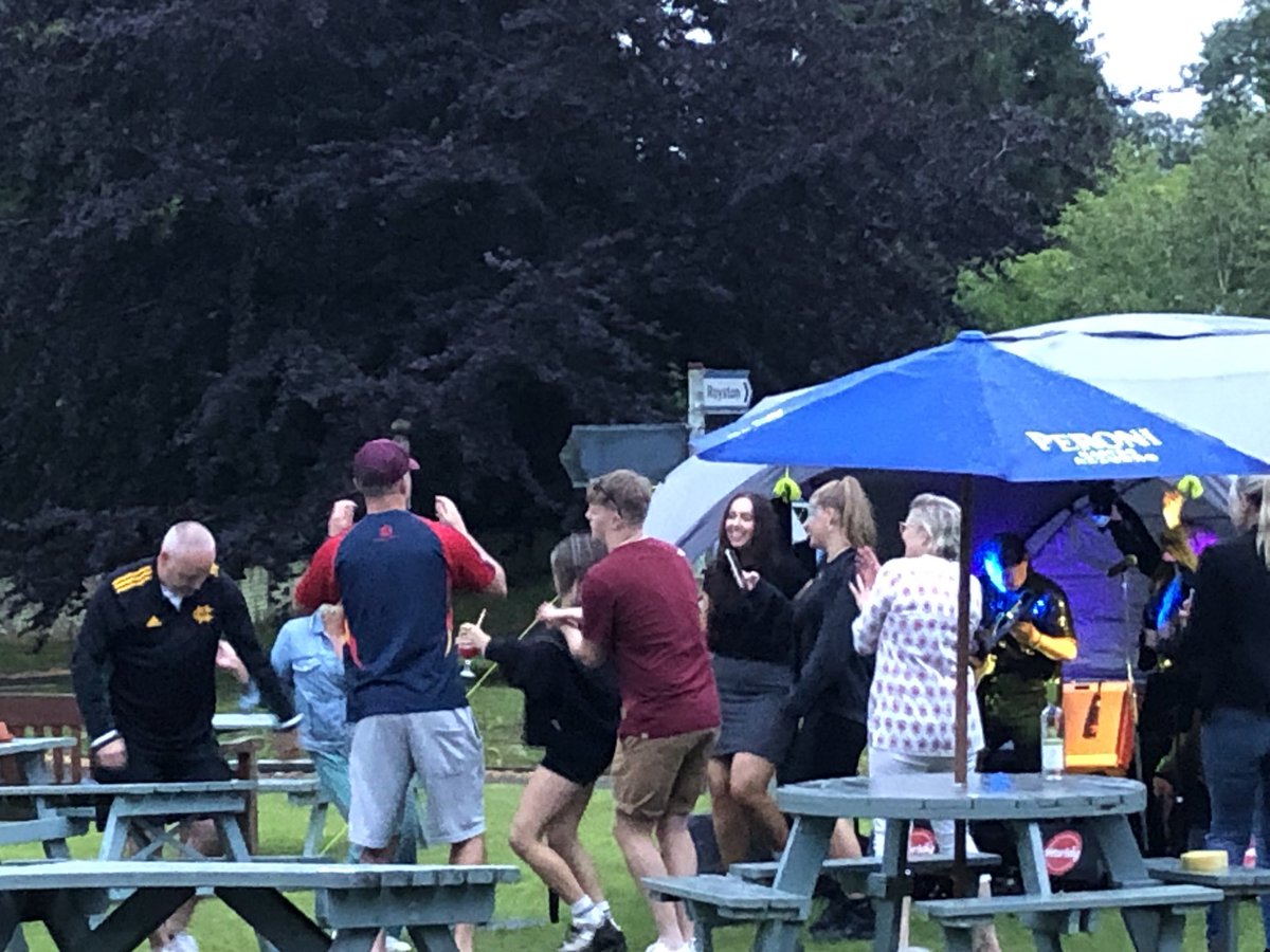 So ⁦<a href="/WisbechCC/">Wisbech CC</a>⁩ won’t go home ⁦@FoxAndDuckHerts⁩ banging tunes here