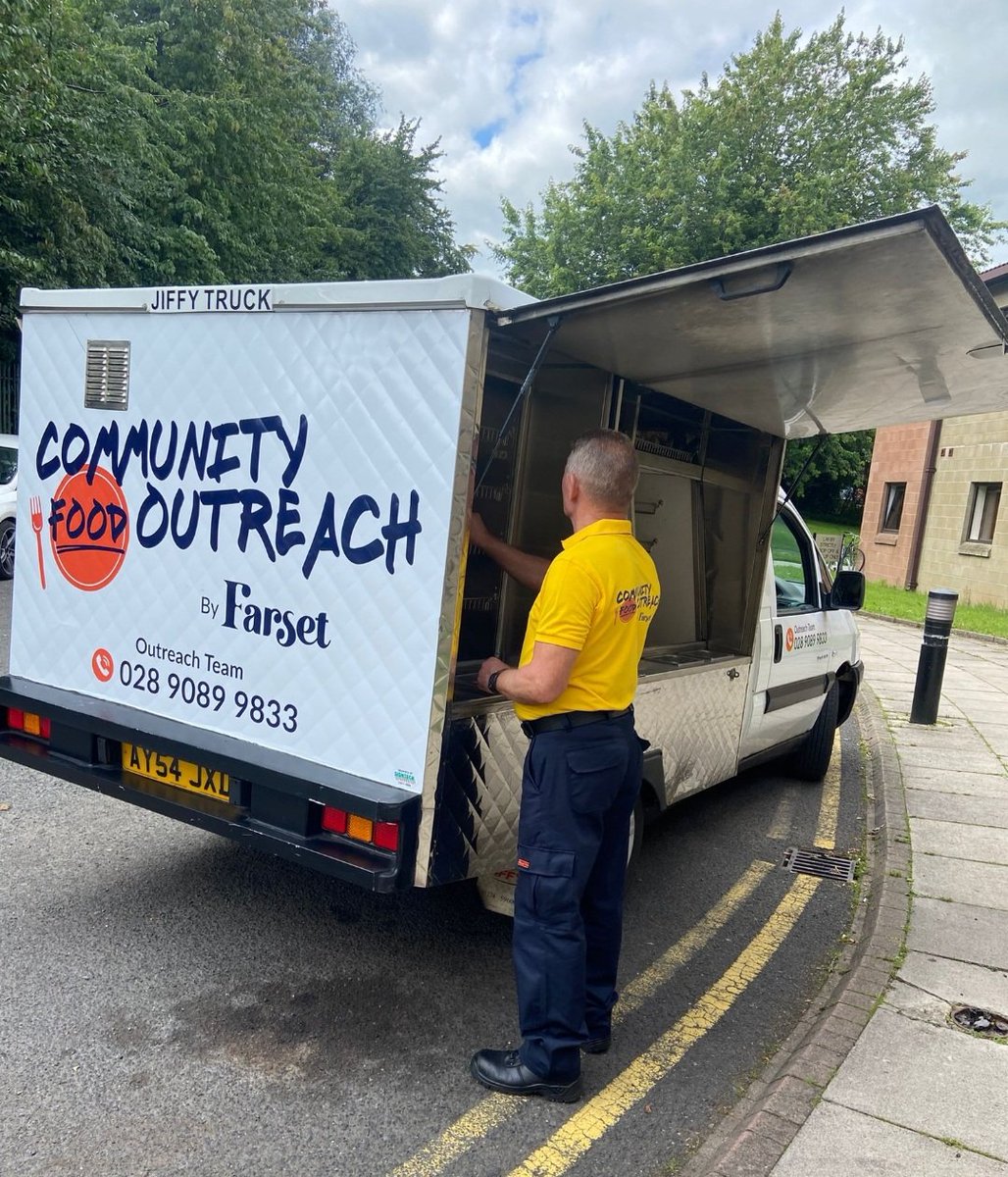 Van being checked over by the new Community food Outreach driver getting ready for the start of the deliveries within the next 10 days. #CommunityEngagement