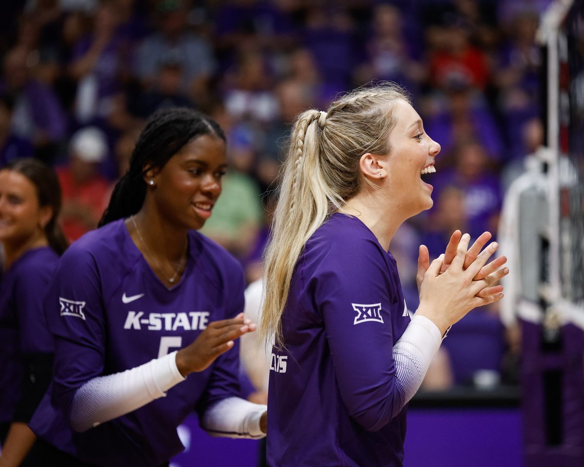 Energy be crazy 

#KStateVB