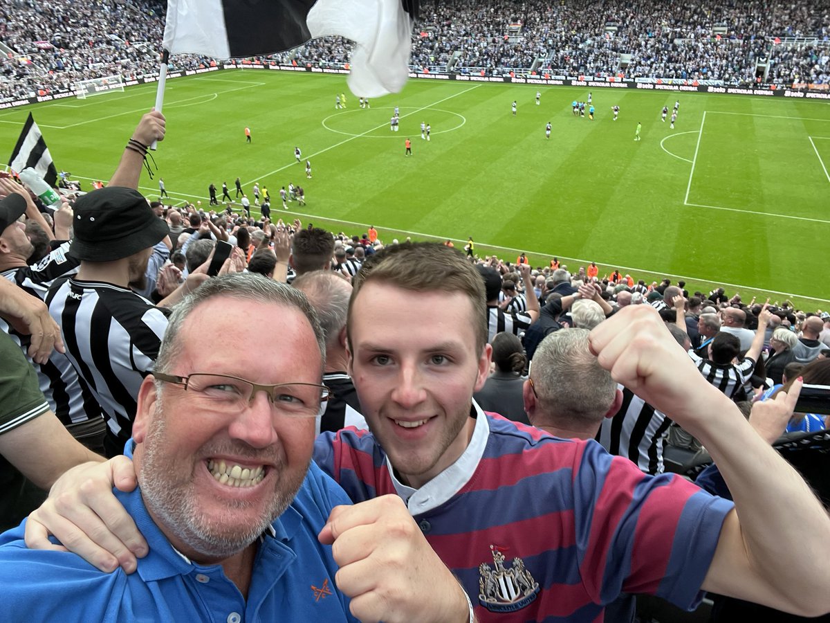 simoncotton69's tweet photo. Get in !!!! @NUFC ….. what an opening game !! …..5-1 win and an absolutely fantastic all round team performance.#NEWVIL …. Bring on City next weekend !! 👌⚽️ https://t.co/4jOGIKqcdf