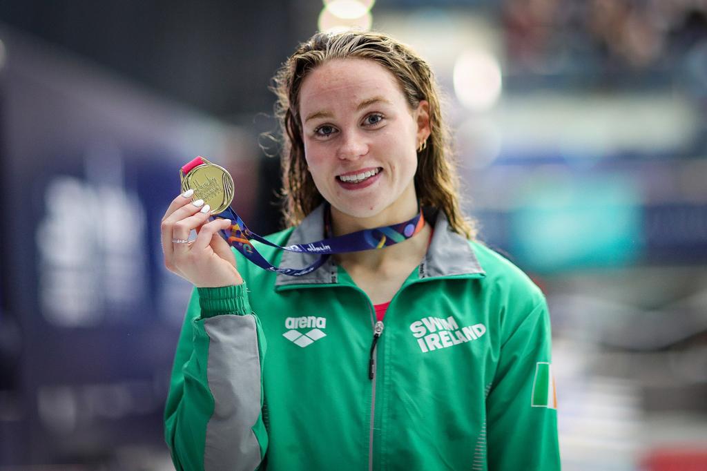 swimireland's tweet photo. Ladies and Gentlemen, your LEN U23 European Champion Ellen Walshe 🥇

For the second consecutive day! https://t.co/a34u2mevh2