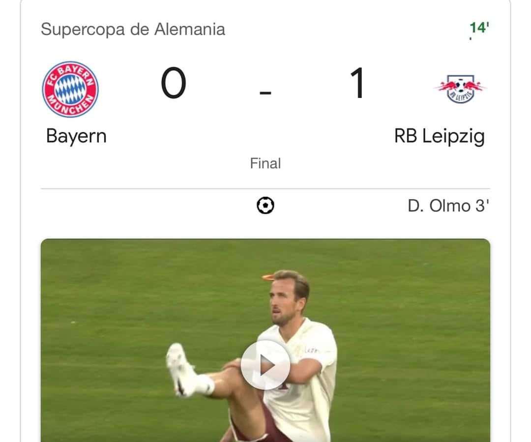 nejirsz's tweet photo. @InvictosSomos Harry Kane nunca ha ganado un título y fichó por el Bayern Múnich 

Ahora van perdiendo la final los bávaros xdd https://t.co/lsWFLUUyvn