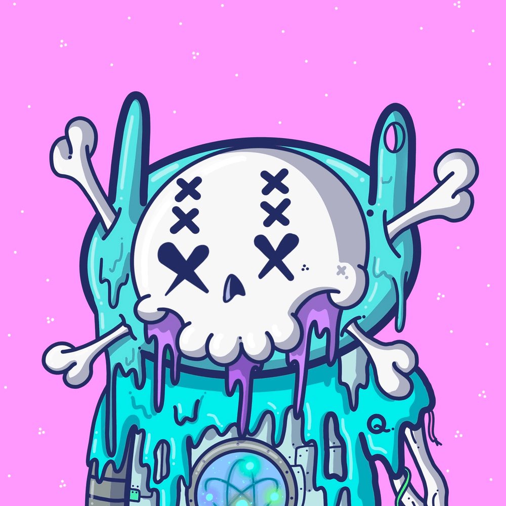 alienfrens's tweet photo. this 1/1 quirkies fren has never left the wallet it was minted to.  💎💎💎 https://t.co/1dIWkLSy52