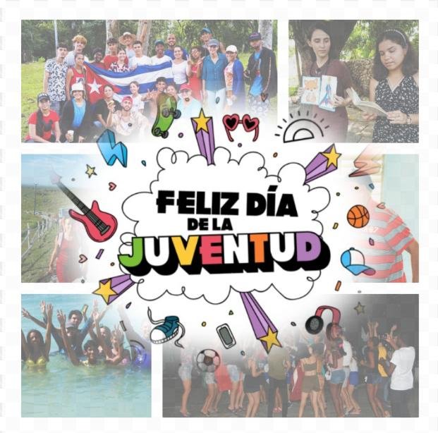 La #juventud 👩🏻‍⚕️🧑🏽‍🌾🧑‍🏭no es una edad es un clima del corazón❤️.Es voluntad , imaginación, pasión.

¿Y tú 🫵te consideras joven?

🥳Felicidades🥳 a  la juventud que construye , hoy ,un mejor porvenir🤩.
<a href="/ss_ucm/">Universidad de Ciencias Médicas Sancti Spíritus</a> 
<a href="/RadioSSp/">Radio Sancti Spíritus #Cuba</a> 
<a href="/VrectoradoUCMSS/">Yunior80</a> 
<a href="/Aylin/">Sophia Aylin</a>
