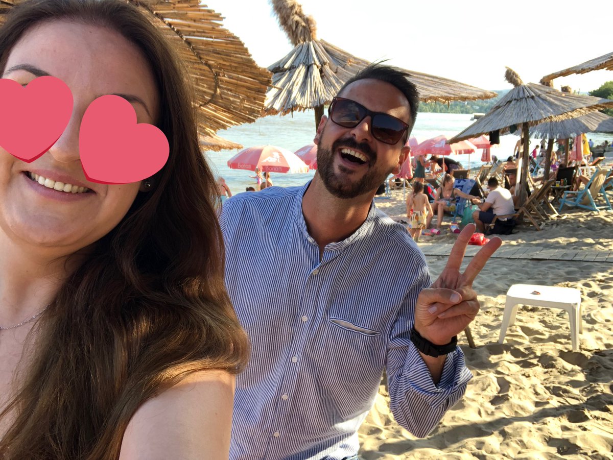 MrPolonije's tweet photo. Nismo poneli kupaci bff i ja, ali smo uredno dosli na strand🥰 #bday_boy https://t.co/eWUe4E8VXv