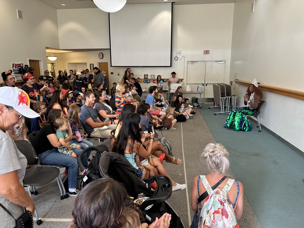 cm_vonwilpert's tweet photo. What an amazing time celebrating at the Rancho Peñasquitos branch library this morning! I love how much Pride we take in celebrating inclusion in our community. Huge thank you to PQ Equity for organizing this event! https://t.co/mDdKCnjTJ2