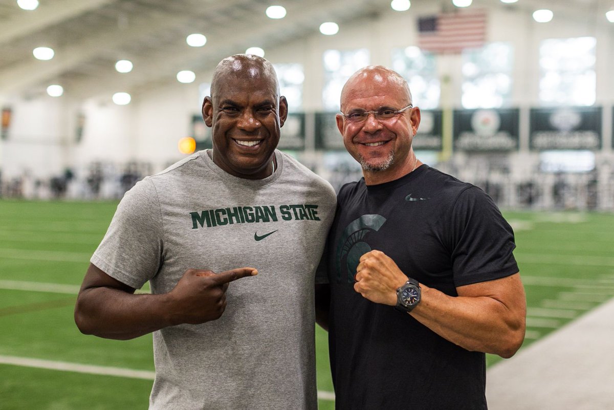 Training Camp 🏈 Stop #4 @msu_football FAMILY. @coach_mtucker Year 2 with Coach Tucker and The Spartan Dawgs. I can't thank YOU enough for the opportunity to come back to my Alma Mater to be in the fight with YOU and the TEAM. #RELENTLESS #KeepChopping🪓 NOW. WE. GO.