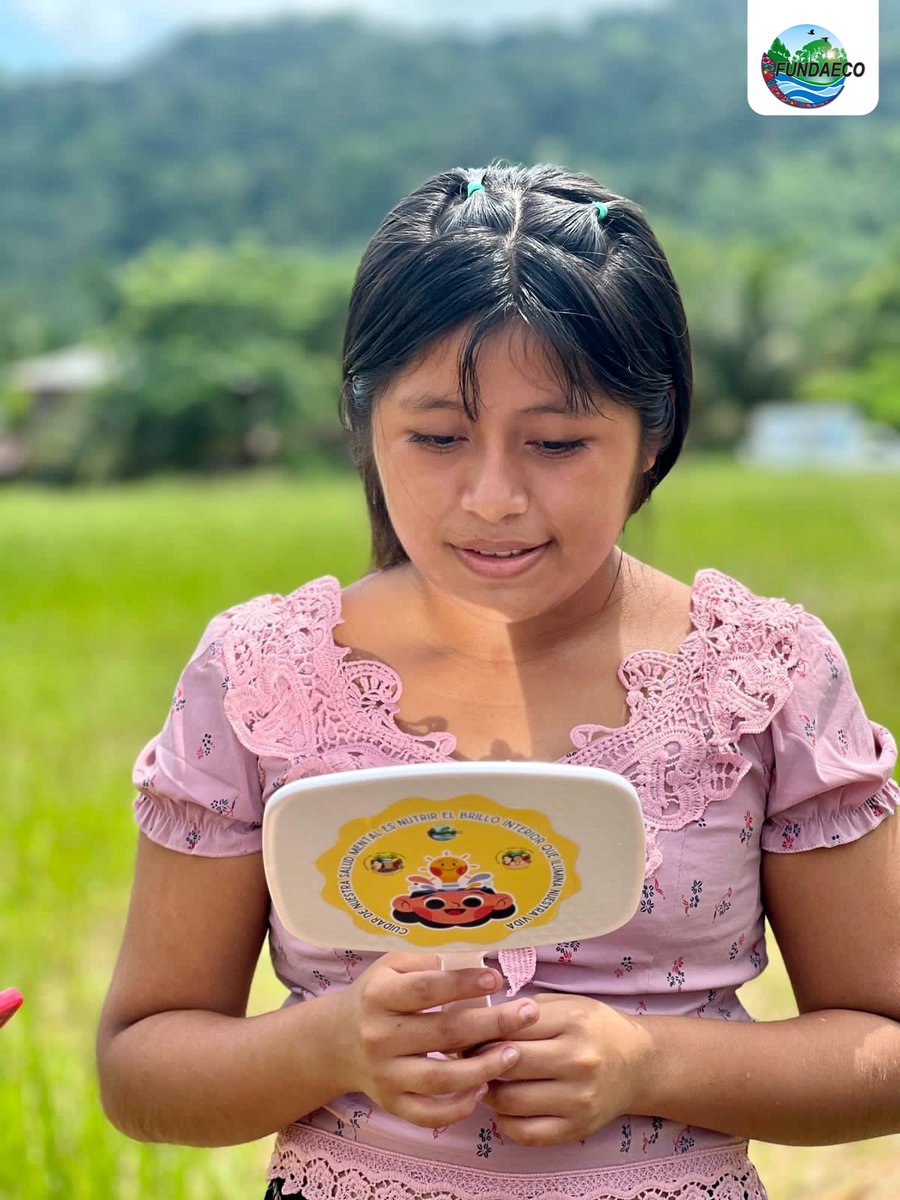 fundaecoguate's tweet photo. #NOTICIAS 🌿🎨👩🎨 En conmemoración al #DíadelaJuventud se llevó a cabo un Taller Participativo sobre el tema de #saludmental dirigido a las #beneficiarias del #programadebecas de las #comunidades Los Laureles, Nuevo Nacimiento San Gil y El Zapotillo, #Livingston, #Izabal. #MNSE https://t.co/5xOEfnpeTy