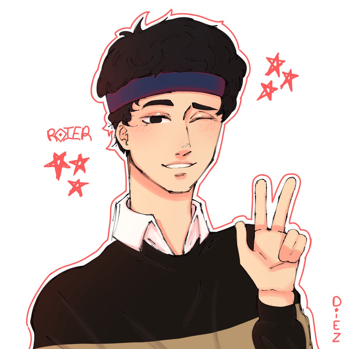 diezcalibur's tweet photo. roier 🌠
#roier #roierfanart https://t.co/nk6U3yXUWn