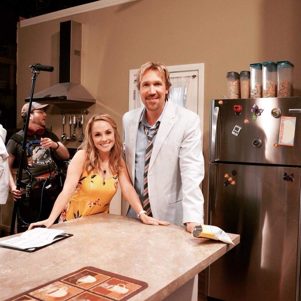DavidARWhite's tweet photo. #Throwback on the Set of Malibu Dan with the talented and fun #kellystables. #MalibuDan #pureflix https://t.co/5mikuPxq7s