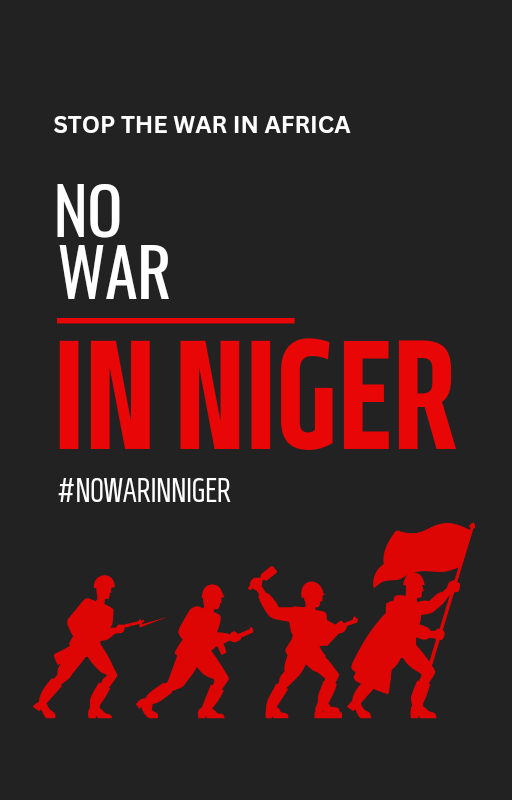 redha1804's tweet photo. I support #NoWarInNiger 🇳🇪✊🏿🔥 https://t.co/bDUvvOKHql
