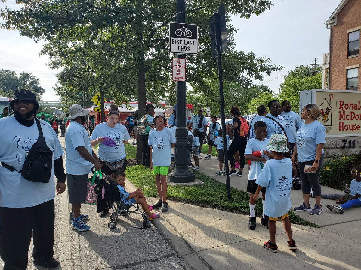 2KSchool's tweet photo. Millennium Community School was well represented at today's African American Male Wellness Walk! Thank you to all parents, students, staff members and friends who participated. 
#2kschool #OneoftheBest #WeGrowKids https://t.co/FbZRxuhyQ7