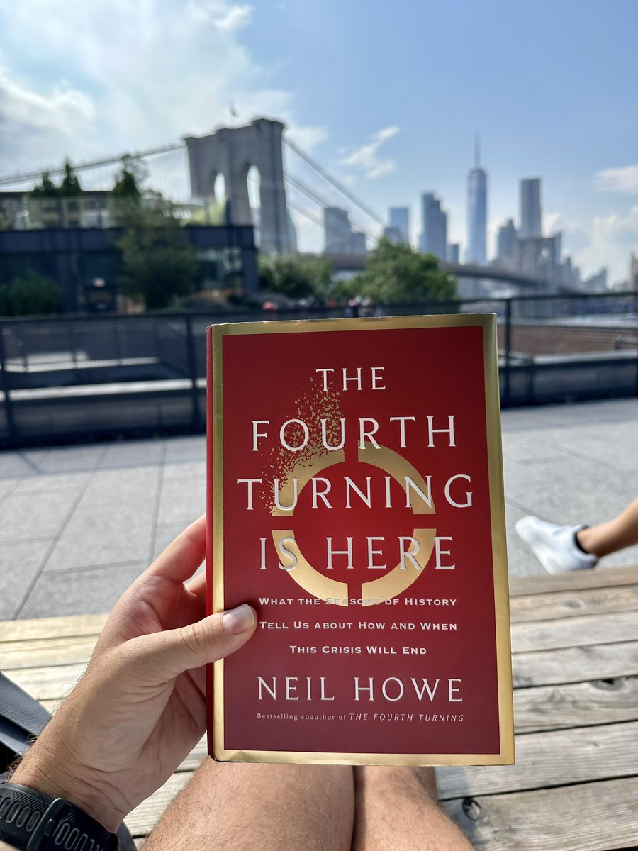 Thank you <a href="/HoweGeneration/">Neil Howe</a> for writing the sequel. Excited to dive in as a millennial #FourthTurning