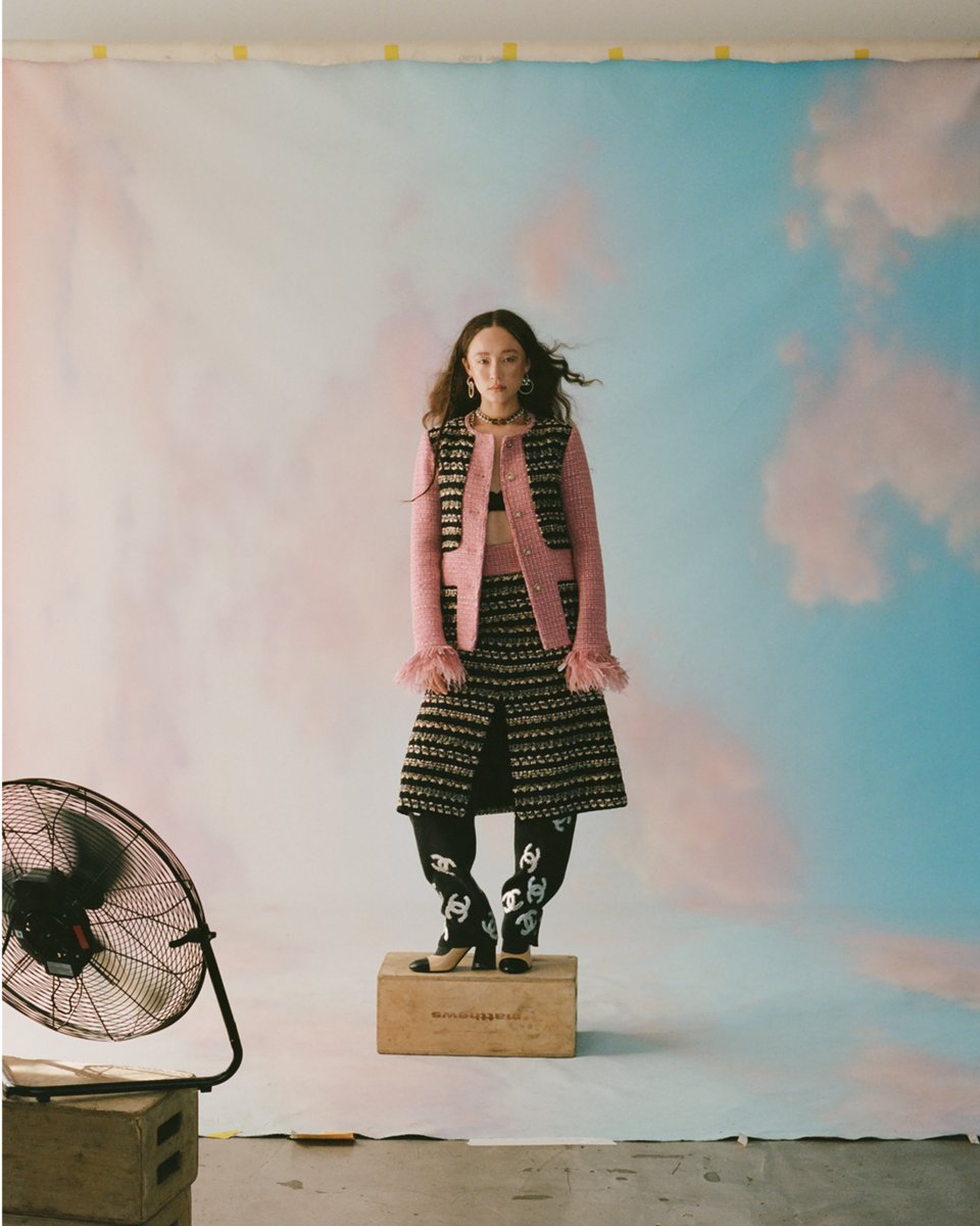 Havana Rose Liu for If You Only Knew Issue 19. Photography by Levi Walton Creative Direction by Teneshia Carr Fashion Editor: Oliver Vaughn Hair by Jason Marullio Makeup by Aya Tariq Set Design by Pablo Olguin