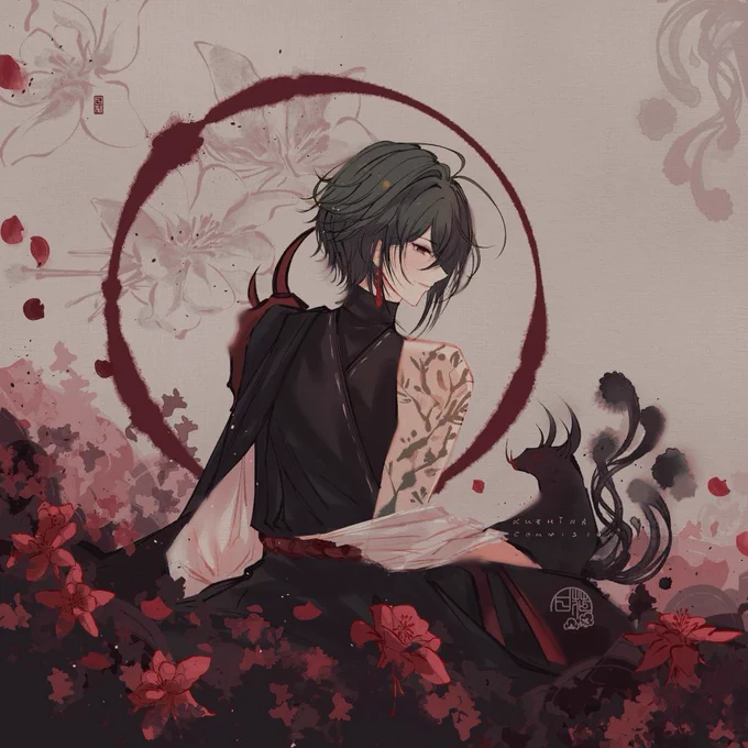 Snippet of another commission for   Thank you again! 