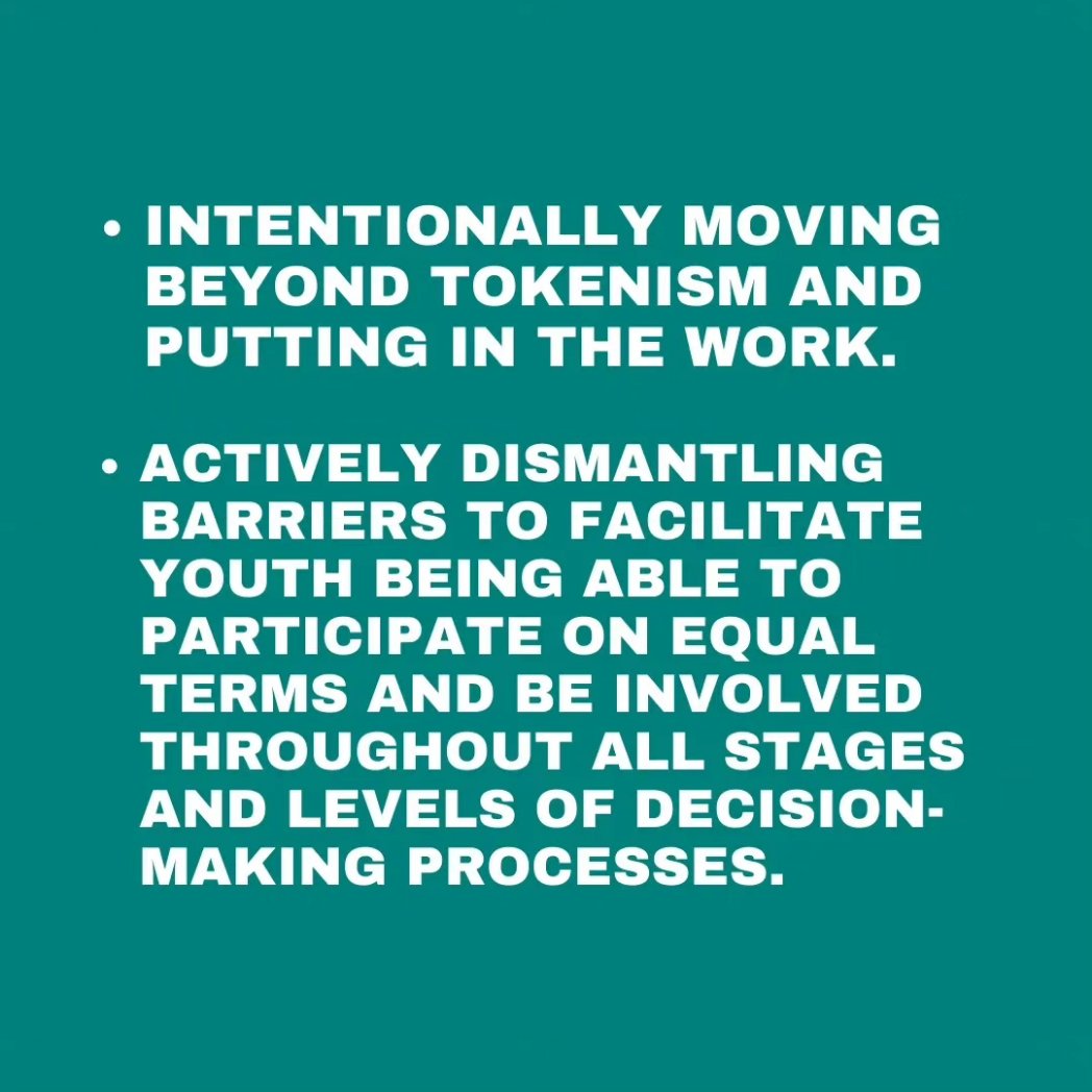 SRHRHubs's tweet photo. What does meaningful youth engagement mean to us?

Canada has to step up to the plate, do better, and put in the work. We've fallen far behind other countries and dropped the ball when it comes to meaningful engaging youth and supporting youth work.

#InternationalYouthDay https://t.co/f0K1WaB4oU