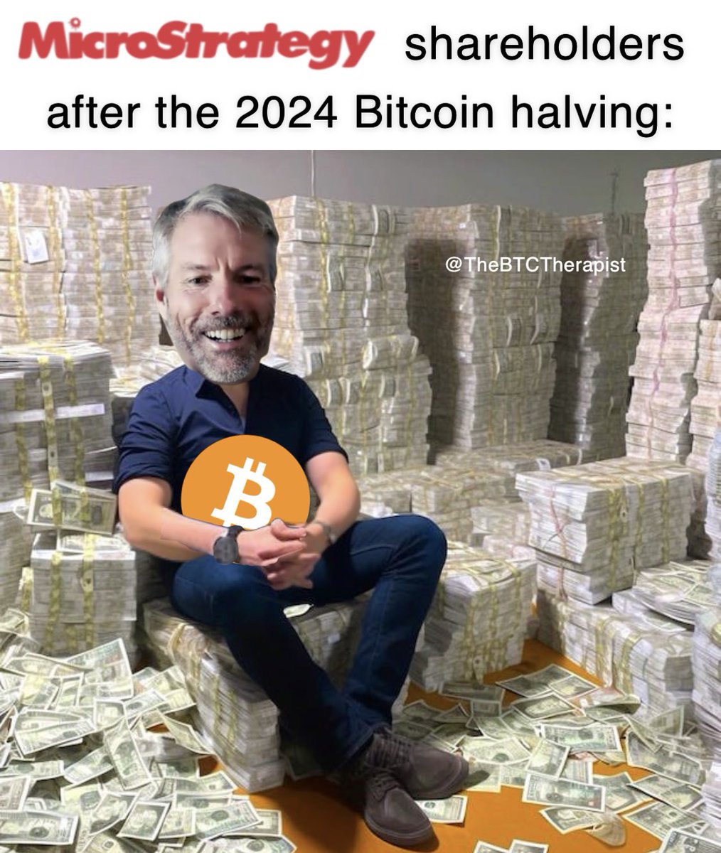 TheBTCTherapist's tweet image. Saylor is teaching a #Bitcoin masterclass