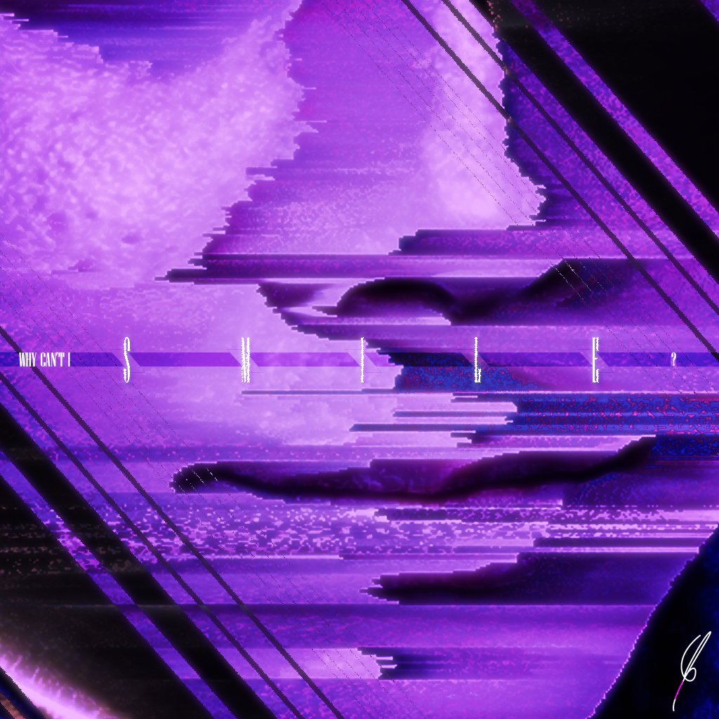 WoomyGFX's tweet image. ｗｈｙ　ｃａｎｔ　ｉ　ｓｍｉｌｅ？- #art #glitchart #pixelsorting