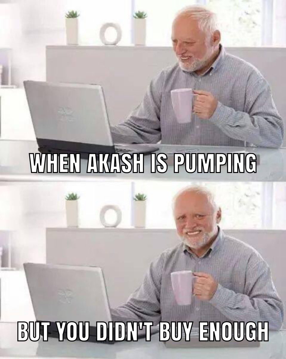 stkfritesintern's tweet image. $AKT I WASN’T READY