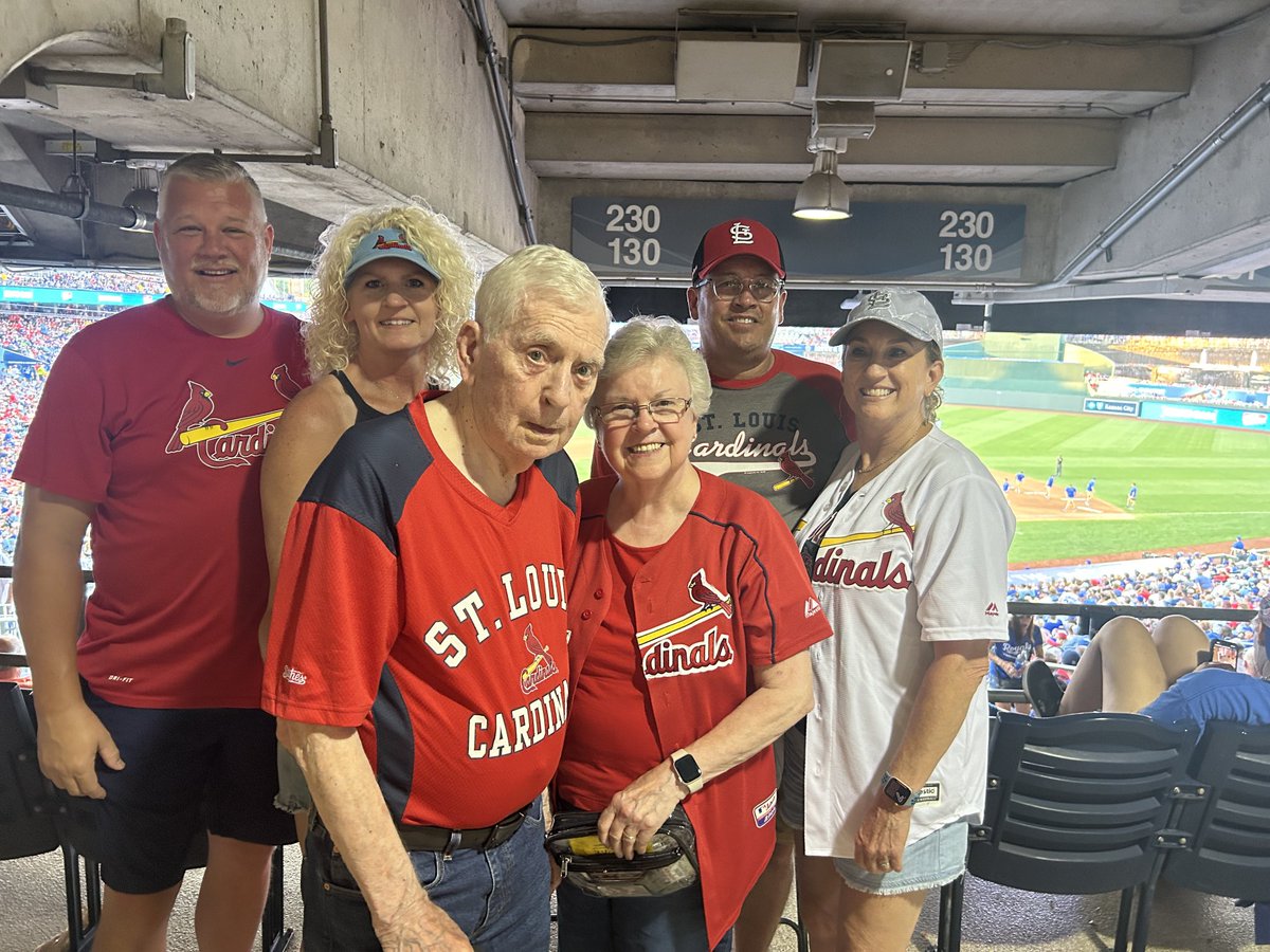 sloand07's tweet photo. Happy 61st Anniversary! Go  Cards! ⚾️❣️⚾️ https://t.co/cjSCC7gR0N