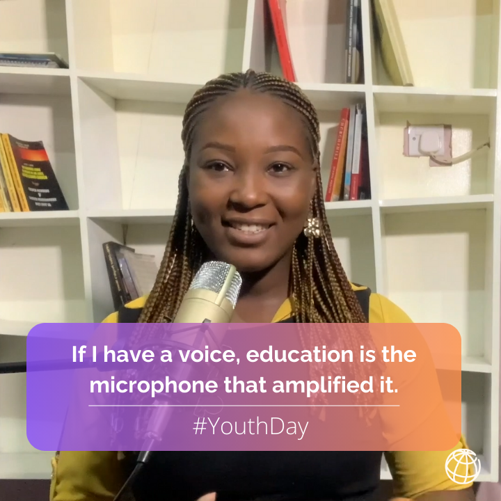 Looking for some motivation this #YouthDay? 🤩

Listen to #YouthActOnEDU spoken word winner from Nigeria 🇳🇬, Anita Michael, recite her poem “The Miracle of Education.”

📚 wrld.bg/hH4Q50PwY9s