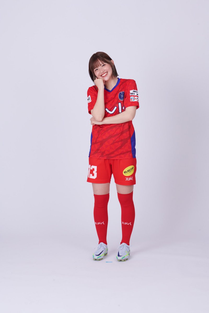 New kit❤️🤍 13番は初めてつける番号です！ この番号に良い思い出を