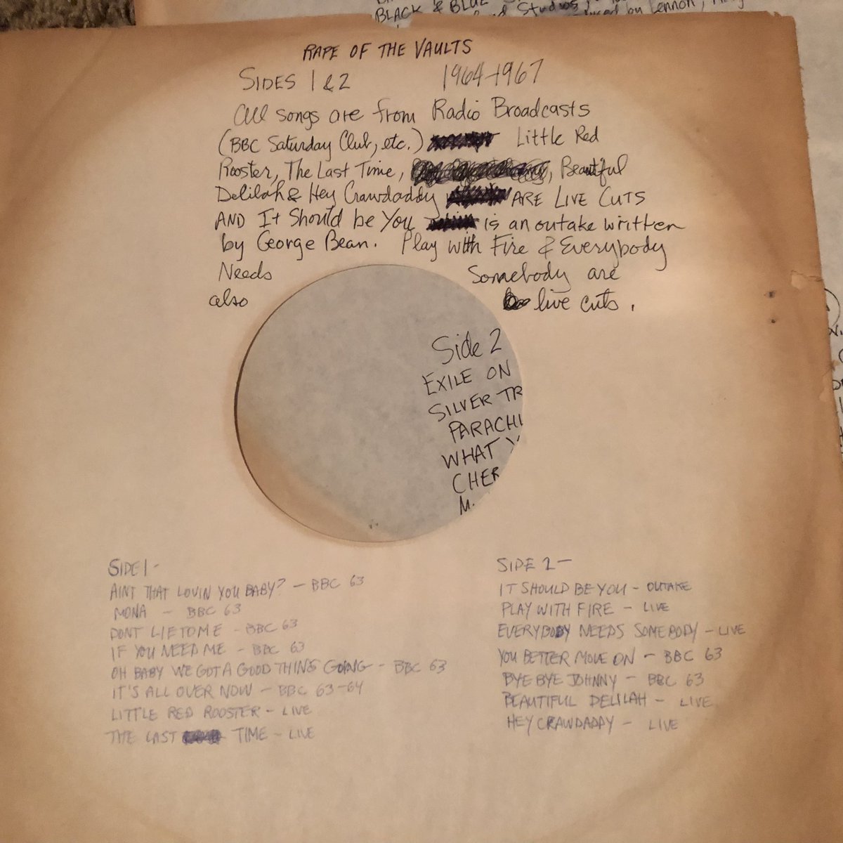 MemphisWax's tweet photo. #rollingstones @mr_brame https://t.co/7LiXiaMjLl