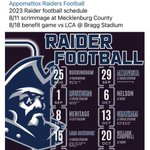 Photo by Appomattox RaidersFB (@ACHS_Raiders)