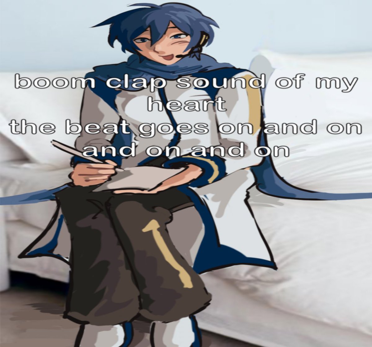 i feel violently unwell #KAITO