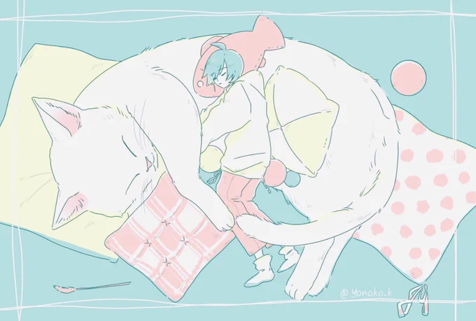 母がわたしの絵を布教してくれるのですが、母の妹が嬉しいLINEくれた  この絵、神田ヨノ子として最初に描いた絵なの。自分的にはまだまだな絵だと思ってたんだけどこの絵を1番気に入ってくれたんだって。嬉しいし表現て面白いなって感じたし、いつの自分の絵も同じだけ大切にしたいって思いました。