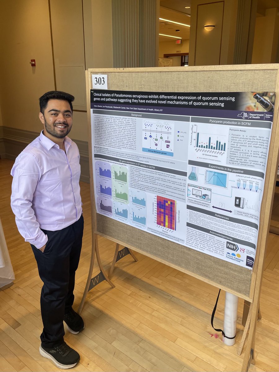 It was great experience being part of 75th year of #Phages2023 representing ⁦@LabPaczkowski⁩ #pseudomonas #quorumsensing #cysticfibrosis