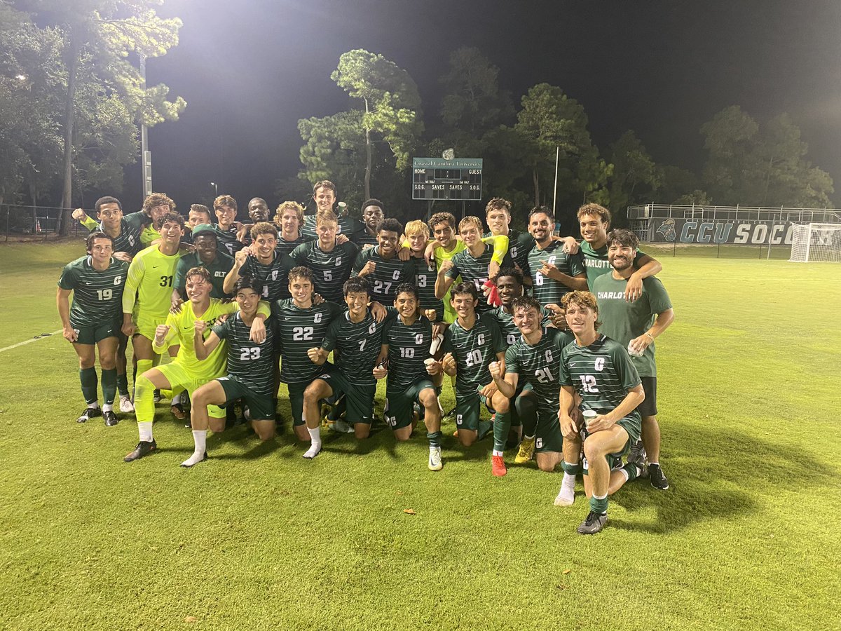 Charlotte Men's Soccer tweet media