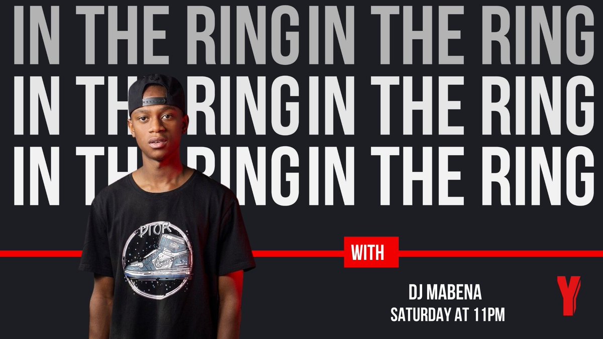Yfm's tweet photo. Wrapping up the show and making sure that he leaves his mark #InTheRing is Deep House DJ, @_DjMabena

Let's have a good night, courtesy of our boi..
#InTheRing https://t.co/xue9O0urXS