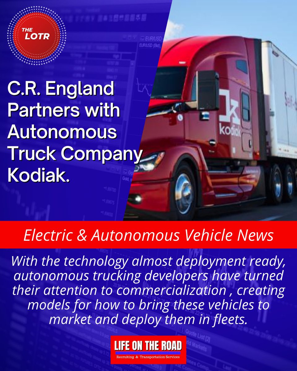 LotrRecruitingU's tweet image. #CRAutonomy #DriverFirst #FutureOfTrucking