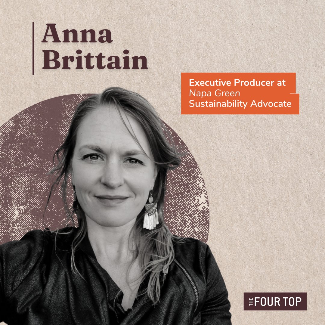 If you've listened to the show over the past few seasons, then you know Anna Brittain. She has long championed a healthier, more equitable future for the #wine industry as executive director of Napa #Green and the force behind Napa Rise. She joins us this week. Link in bio.
