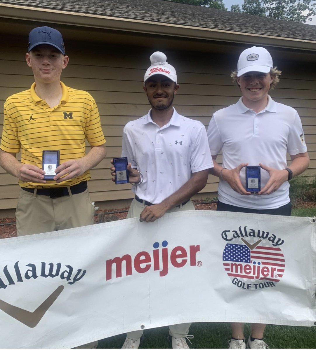CamAMansfield's tweet photo. Played this past Thursday at Eagle Crest Resort and placed third again after missing a tough par putt on 18 (9). I fired a +4 76, tee shots were lacking but very excited for my final AJGA qualifier this summer for the Randy Wise Jr Open tomorrow!
@TCCHSAthletics @TrojanStrength https://t.co/pCcTGXxMID