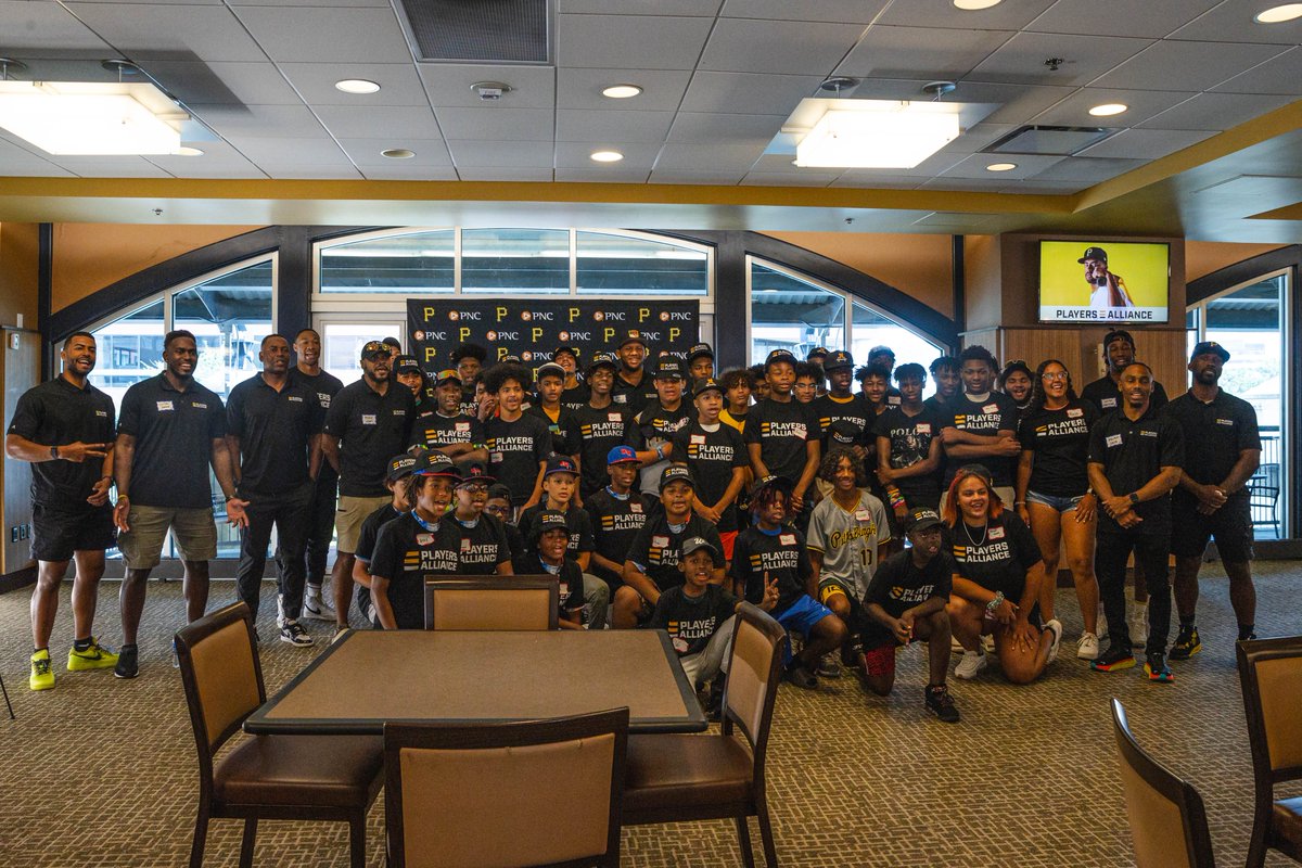 We teamed up with <a href="/PlayersAlliance/">Players Alliance</a> to host Equip the Future, a mentorship event to help grow the game of baseball and provide invaluable advice to young black athletes. The RBI athletes spoke with Pirates players and coaches about their experiences as a black athlete.