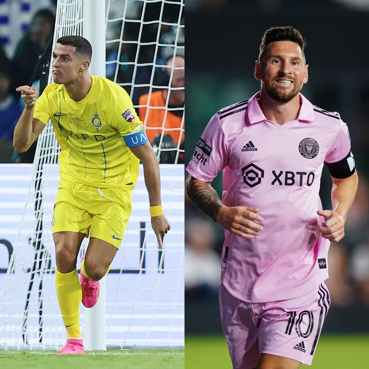 daniel09azocar1's tweet photo. Algún día le contare a mis nietos que tuve la dicha de ver jugar a estos dos monstruo del fútbol Cristiano y Messi basta de comparación ,estos dos sujetos han llevado al fútbol a otro nivel increíble a su edad ambos siguen brillando https://t.co/8KbRnbTiQx
