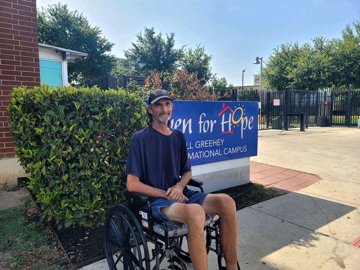 Thank you to Project Mend and the Najim Charitable Foundation for providing a new wheelchair for one of our clients in need! @NajimFoundation @ProjectMENDSA #havenforhope #hopeliveshere #transforminglives