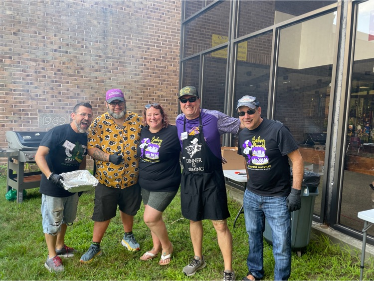 BMRStrong's tweet photo. 2023 BMRHS Band Camp BBQ! These performers worked SO HARD this week! LOVE this time of year in Charger Nation! 🙌🏻💜💛 https://t.co/BtfjPDeXPE