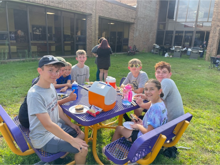 2023 BMRHS Band Camp BBQ! These performers worked SO HARD this week! LOVE this time of year in Charger Nation! 🙌🏻💜💛