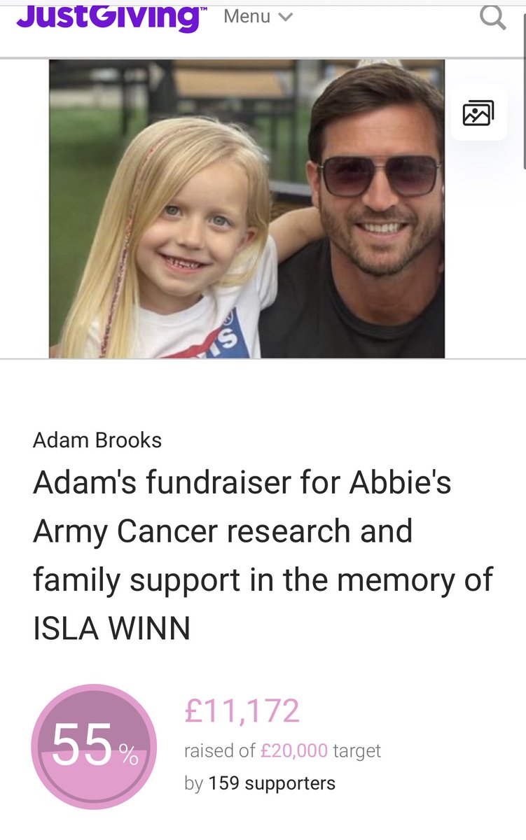 EssexPR's tweet photo. RT 
Guys, you’ve helped me raise £11,000 so far and I’ve got two, maybe three companies still to pay the £1k each for sponsorship.
So we are at 13/14k for @AbbiesArmy DIPG kids cancer charity.
We’ll do this £20,000 !!
3 weeks left 🙏🏽💜
Please donate ⬇️
https://t.co/dHqdafi2eT https://t.co/hUUqLkidqS