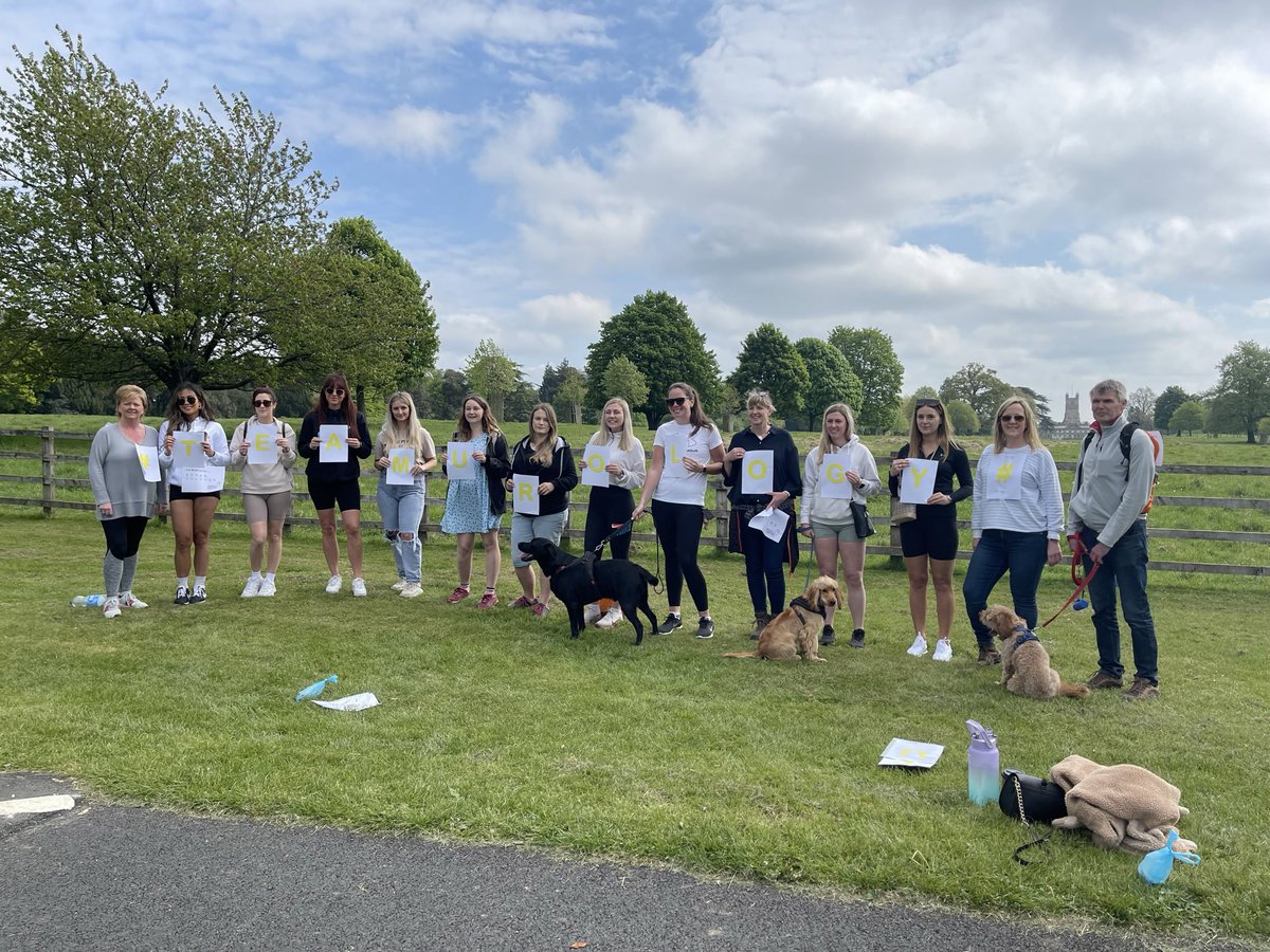 gloshospitals's tweet photo. Cait from Comms &amp; members of  @TivoliWard are taking part again in #WalkForWards @CGHospCharity - As they’re fundraising for a roof garden to enhance patient recovery &amp; support staff wellbeing 🩵

Find out more &amp; donate here: https://t.co/YN0PKk4xaW 

@HarveyJ68 https://t.co/ixLhHuBZHM