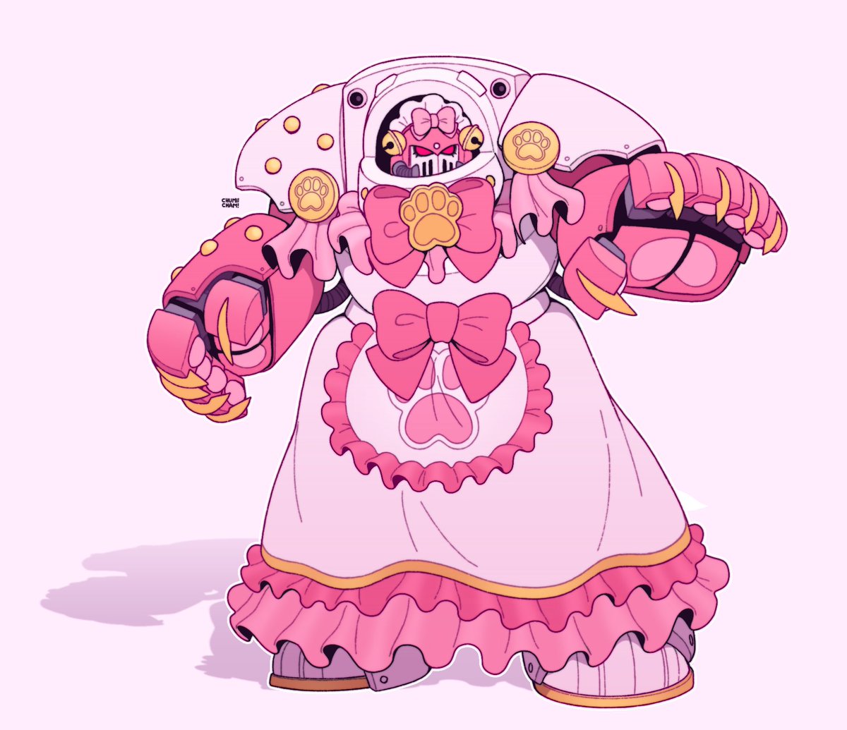 ChumiiCham's tweet photo. Tartaros pattern terminator maid 💖✨

due to the overwhelming excitement over the past power paws, DOUBLE POWER PAW BABYYYYYY https://t.co/4FqA4jkK8b