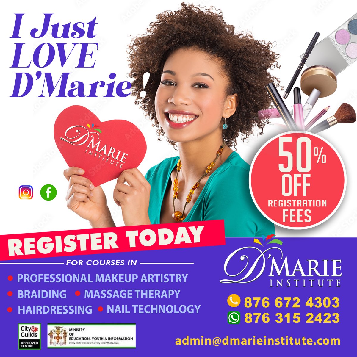 Dmarieja's tweet photo. Why you should join the beauty industry?

According to the latest statistics, the global beauty industry market size is set to be worth $571.1 billion in 2023.

REGISTER TODAY! https://t.co/HEky78Sx1V