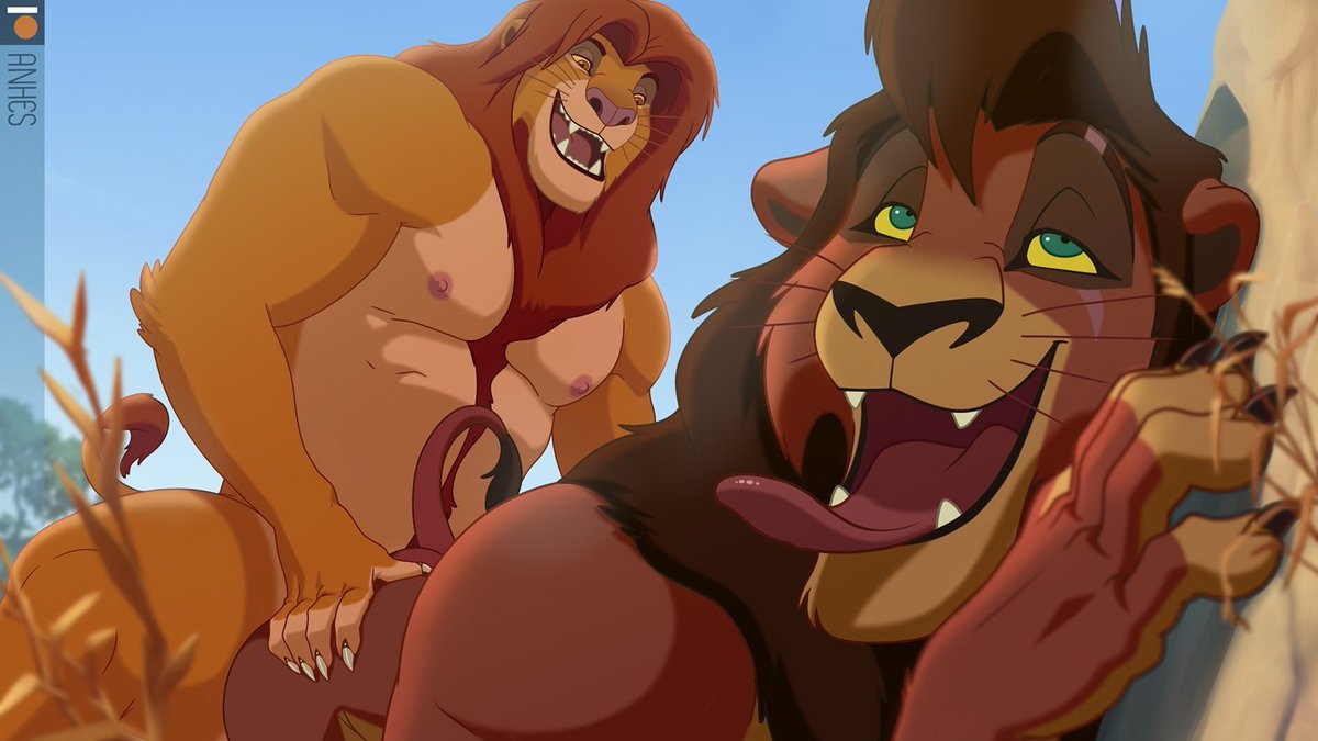 AnhesArt's tweet photo. I like to back to the basics on furry sometimes -w- Lion King characters will always be an everlasting crush for me. #furry #TheLionKing #simba #kovu https://t.co/D91Z89mEQw